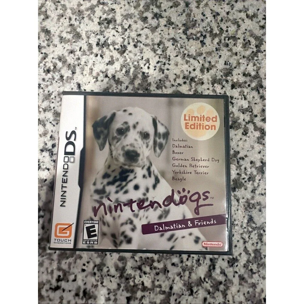 Nintendogs Dalmatian and Friends (Nintendo DS, 2006) Case & Manual Only. No Game